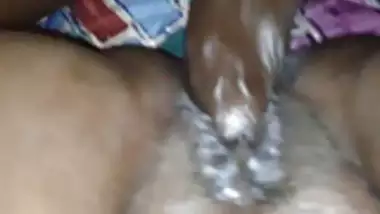 Fucking her wet pussy