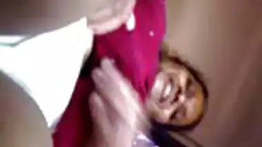 Aunty showing her Pussy in Car