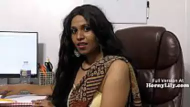 Horny Lilly acting as a horny Tamil teacher