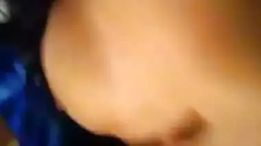 Hot nisha masturbating with lip balm