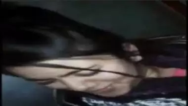 Hot Indian Girlfriend Sucking Penis After Losing Bet
