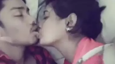 Desi Couple Kissing