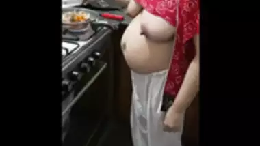 Pregnant Bhabhi In Kitchen