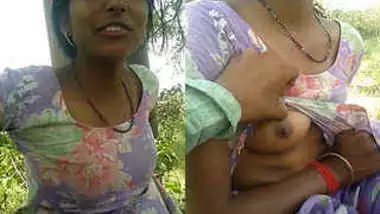Sunny day is beautiful for Indian couple to film porn video outside