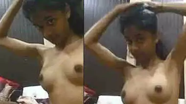 Desi babe performs her own XXX show with naked sex parts and BF in bed