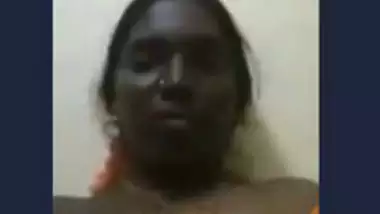 Desi Tamil aunty video call with husband