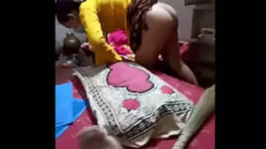 Malik enjoying with maid showing her ass