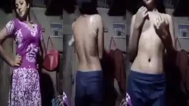 Bangladeshi village girl striptease video