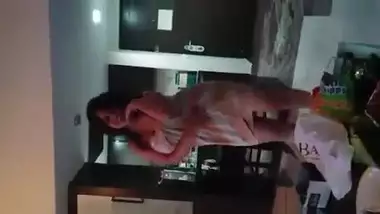 Dancing in towel for lover