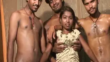Sonia Gets Fucked By 3 Hot Indian Studs.