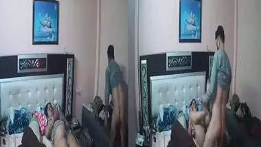 Devar fucking bhabhi in CCTV hidden cam sex