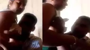 Bhabhi boob press and sucking viral incest sex