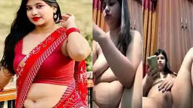 Busty Bengali lady naked viral video making for lover
